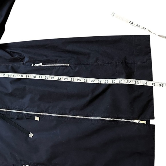 Lafayette 148 Women's Navy Blue Silk Anorak Jacket- Size XS - Picture 10 of 10